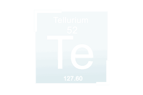 Tellurium Element Symbol on Transparent Background for Chemistry Concept - Download Free Stock Videos Pikwizard.com