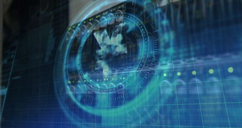 Digital Data Security Concept with Yen Symbol on Futuristic Interface - Download Free Stock Images Pikwizard.com