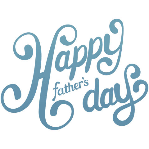 Happy Father's Day Text on Transparent Background Illustration - Download Free Stock Videos Pikwizard.com
