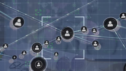 Global Network Connectivity and Communication Concept