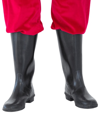 transparent santa legs in black boots isolated - Download Free Stock Videos Pikwizard.com