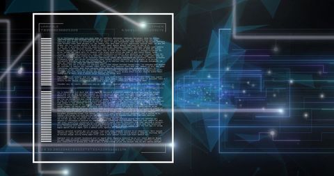 Futuristic Networks and Data Processing on Digital Screens - Download Free Stock Images Pikwizard.com