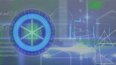 Digital Data Processing with Geometric Elements