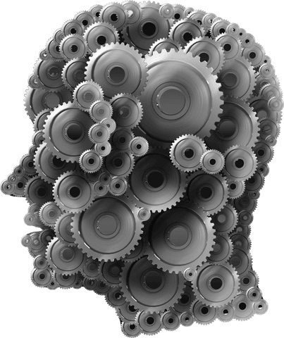 transparent mechanical human face gears illustration - Download Free Stock Videos Pikwizard.com