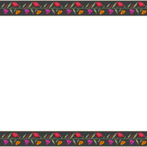 Transparent Floral Border with Ornamental Design for Invitations - Download Free Stock Videos Pikwizard.com