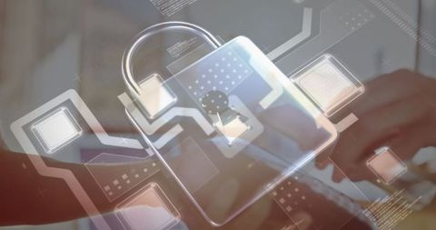 Cybersecurity and Digital Payment Protection Concept