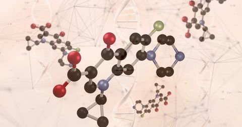 Digital Representation of Molecular Connections and DNA Background