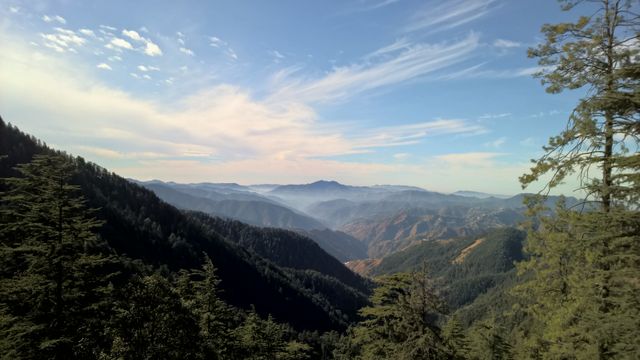 Breathtaking Panoramic Mountain View under Blue Sky - Download Free Stock Photos Pikwizard.com