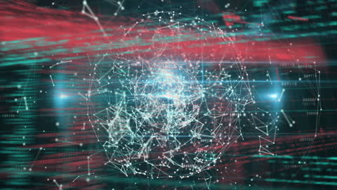 Global Network Connections Virtual Data Flow