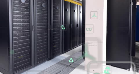 Eco-Friendly Data Center with Green Technology Integration