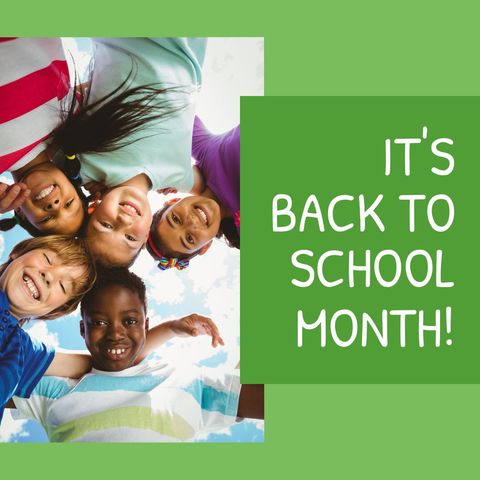Diverse Children Celebrating Back to School Season - Download Free Stock Templates Pikwizard.com