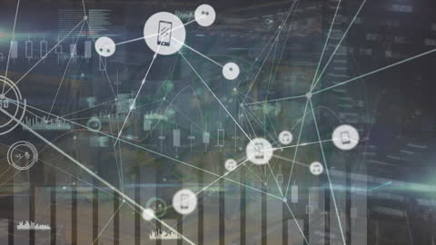 Innovative Technology and Communication Network Concept