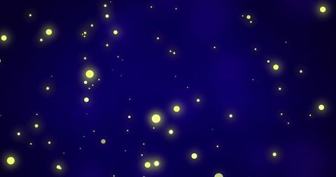 Glowing Light Spots on Deep Blue Background - Download Free Stock Images Pikwizard.com