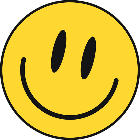 cheerful yellow smiley face transparently expressing joy - Download Free Stock Videos Pikwizard.com