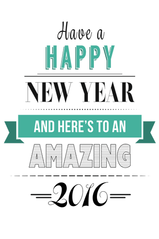 Happy New Year Celebratory Text on Transparent Background - Download Free Stock Videos Pikwizard.com