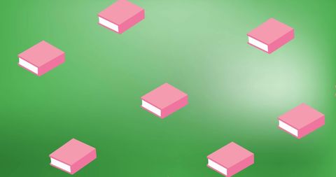 books seamless pattern on green gradient background - Download Free Stock Images Pikwizard.com
