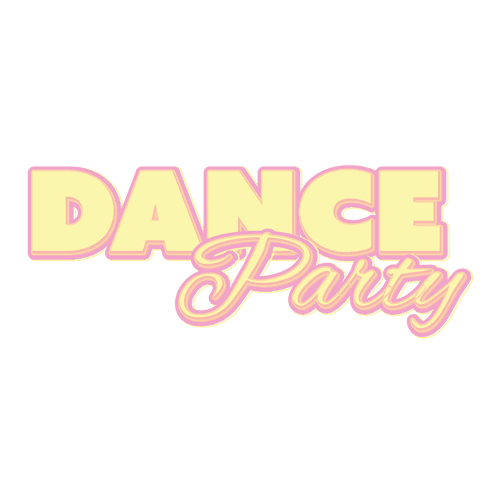 dance party text over transparent background for event promotions - Download Free Stock Videos Pikwizard.com