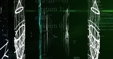 abstract digital data streams with futuristic technology tone - Download Free Stock Images Pikwizard.com