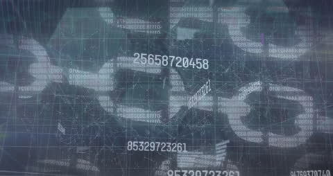 Digital Financial Data Across Global Network Connections