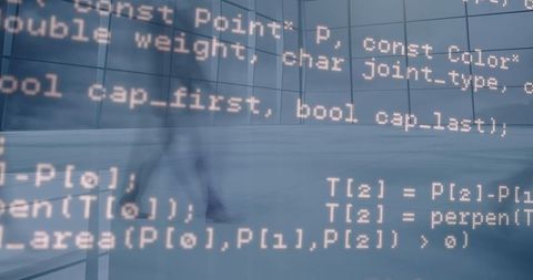 Digital Code Overlap with Blurred Motion