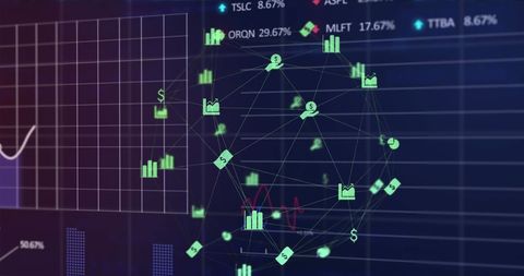 Innovative Stock Market Trading and Global Networking Hologram - Download Free Stock Images Pikwizard.com