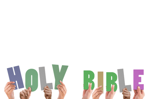 transparent background hands holding holy bible letters - Download Free Stock Videos Pikwizard.com