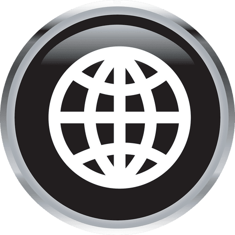 World Symbol Vector in Transparent Circular Design - Download Free Stock Videos Pikwizard.com