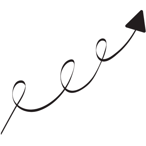 Spiral Arrow Illustration on Transparent Background - Download Free Stock Videos Pikwizard.com