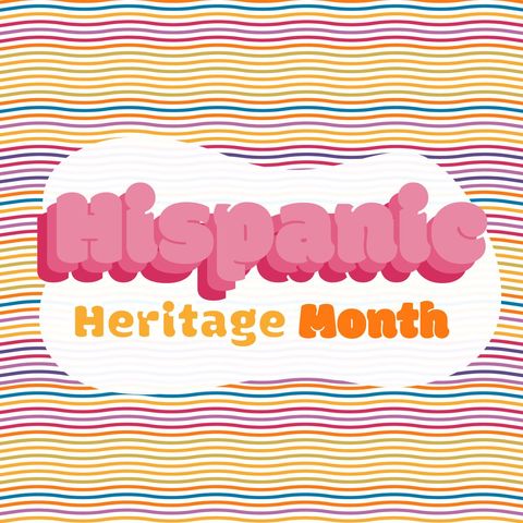 colorful hispanic heritage month celebration background wavy lines - Download Free Stock Templates Pikwizard.com