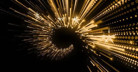 Glowing Golden Light Trails on Dark Background - Download Free Stock Images Pikwizard.com