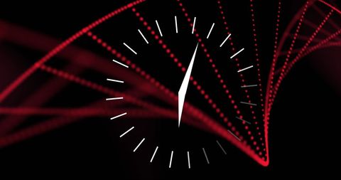 Clock and DNA Strand Inspire Concepts of Time and Genetics - Download Free Stock Images Pikwizard.com