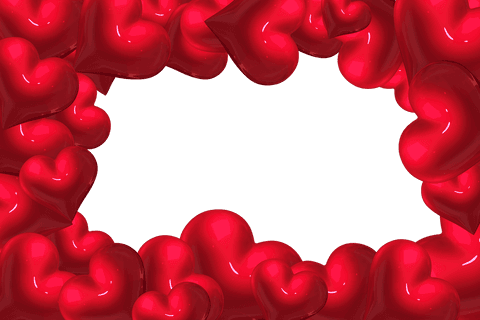 transparent heart frame with copy space for valentine's day design - Download Free Stock Videos Pikwizard.com