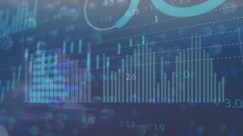 Digital Analysis of Financial Data Amid Pandemic Concept