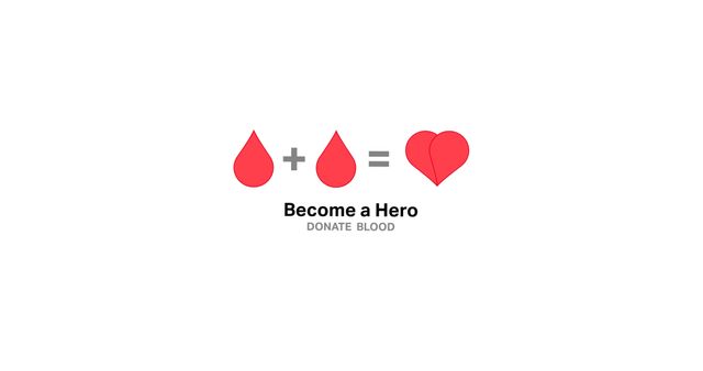 Blood Donation Awareness Campaign Poster with Heart Logo - Download Free Stock Images Pikwizard.com