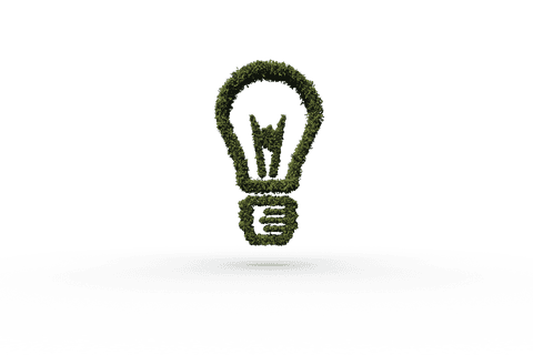 Transparent Leaf Light Bulb Representing Green Energy Innovation - Download Free Stock Videos Pikwizard.com