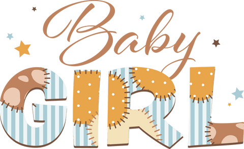 cartoon baby girl text on transparent background for childhood themes - Download Free Stock Videos Pikwizard.com