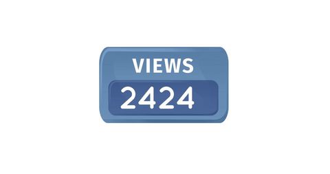 Social Media Views Counter Icon - Download Free Stock Images Pikwizard.com