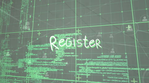 Digital Registration Concept with Data Streams