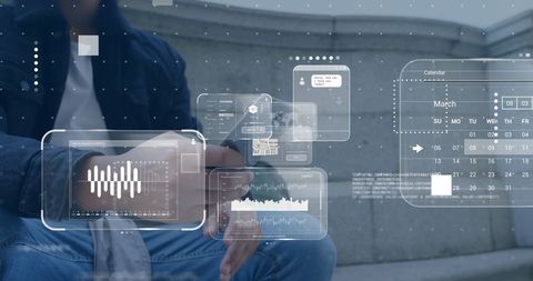 Data Processing Concepts with Smartphones in Urban Environment - Download Free Stock Images Pikwizard.com