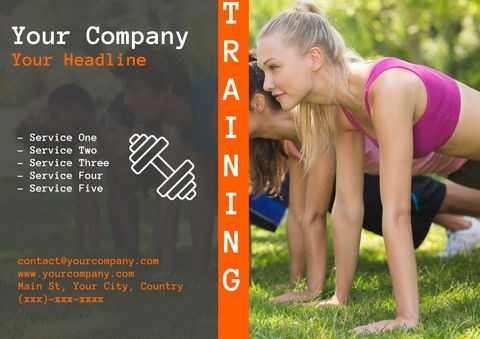 outdoor fitness training promoting health and vitality - Download Free Stock Templates Pikwizard.com
