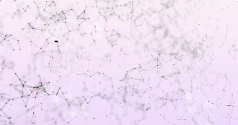 Abstract Network of Interconnected Nodes on Light Background - Download Free Stock Images Pikwizard.com