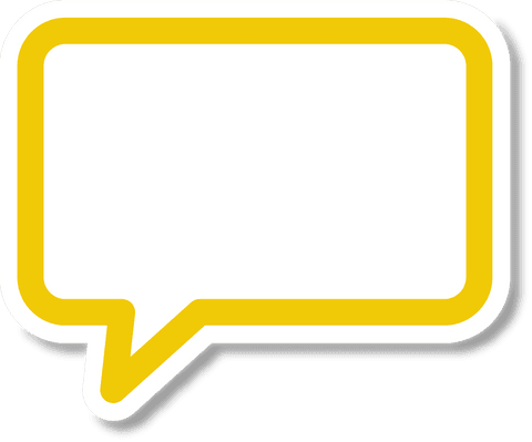 Yellow Speech Bubble with Copy Space on Transparent Background - Download Free Stock Videos Pikwizard.com