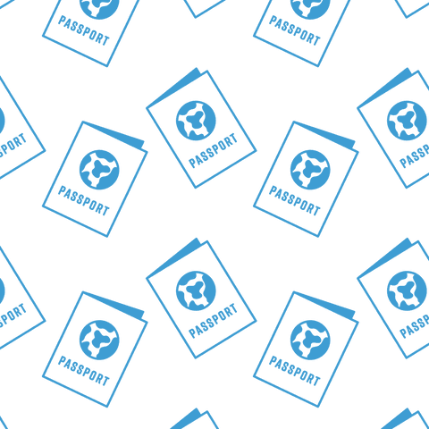 blue passports on transparent background illustration - Download Free Stock Videos Pikwizard.com