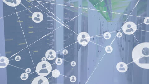 Digital Network Overlay on Data Center Servers