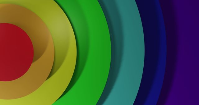 Colorful Overlapping Circles in Radiant Spectrum - Download Free Stock Images Pikwizard.com