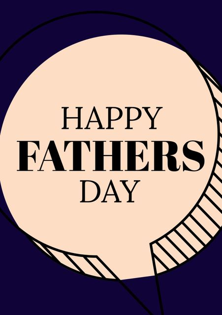 Bold Father's Day Card Design Elements with Modern Typography - Download Free Stock Videos Pikwizard.com