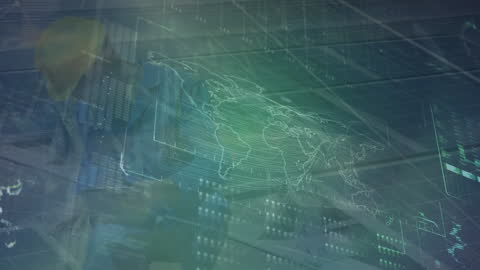 Engineer Analyzing Data on Renewable Energy