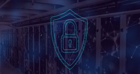 Futuristic cybersecurity integration in data center