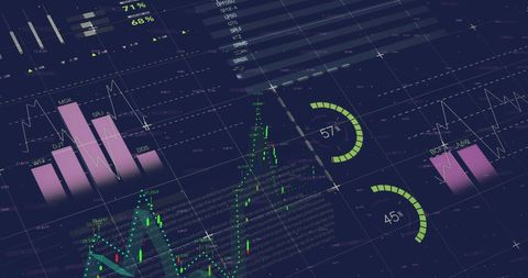 Analyzing Global Financial Data Visualization - Download Free Stock Images Pikwizard.com