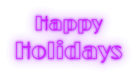 transparent neon purple happy holidays banner - Download Free Stock Videos Pikwizard.com